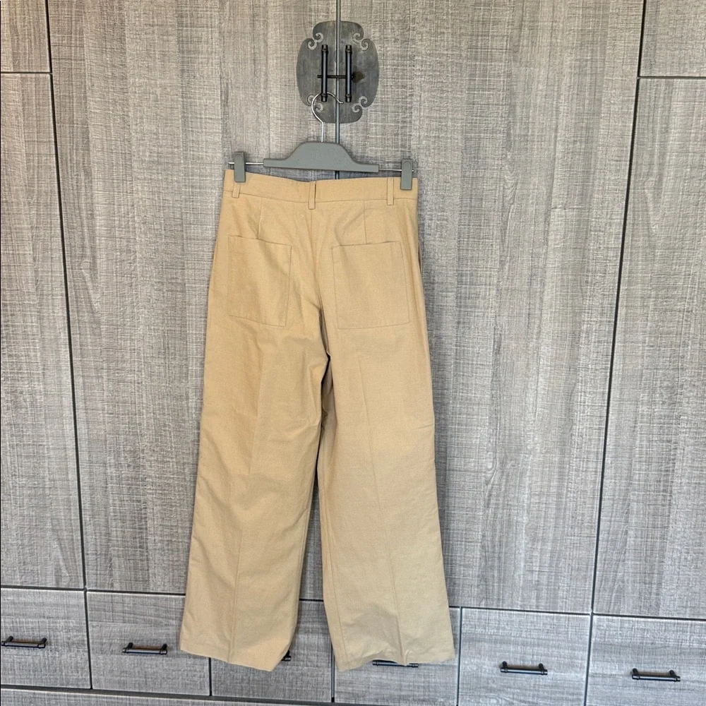 Zara Tailored Cotton Chino Trousers - Picture 13 of 17
